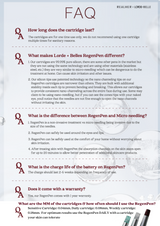 CARTUCHO DIARIO REGENPEN - PAQUETE DE 15