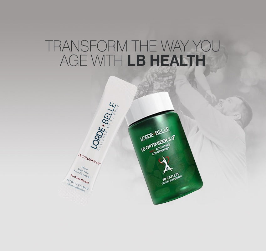 A bottle of LB Optimizer 3.0™, promoting antioxidant and detoxification benefits for better health