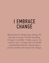 "I Embrace Change" Vegan Brush (blending/ crease)
