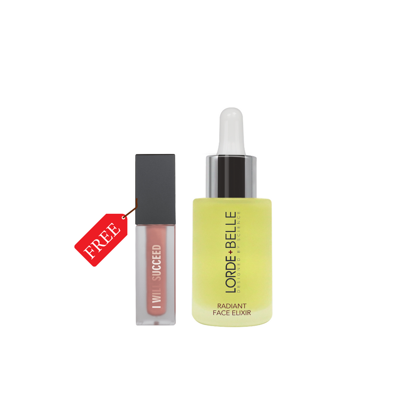 Radiant Facial Elixir+ Free Random Matte Liquid Lipstick