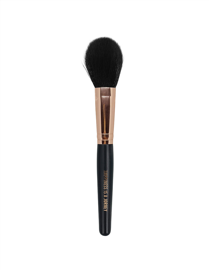 "Happiness Is A Journey" Vegan Brush