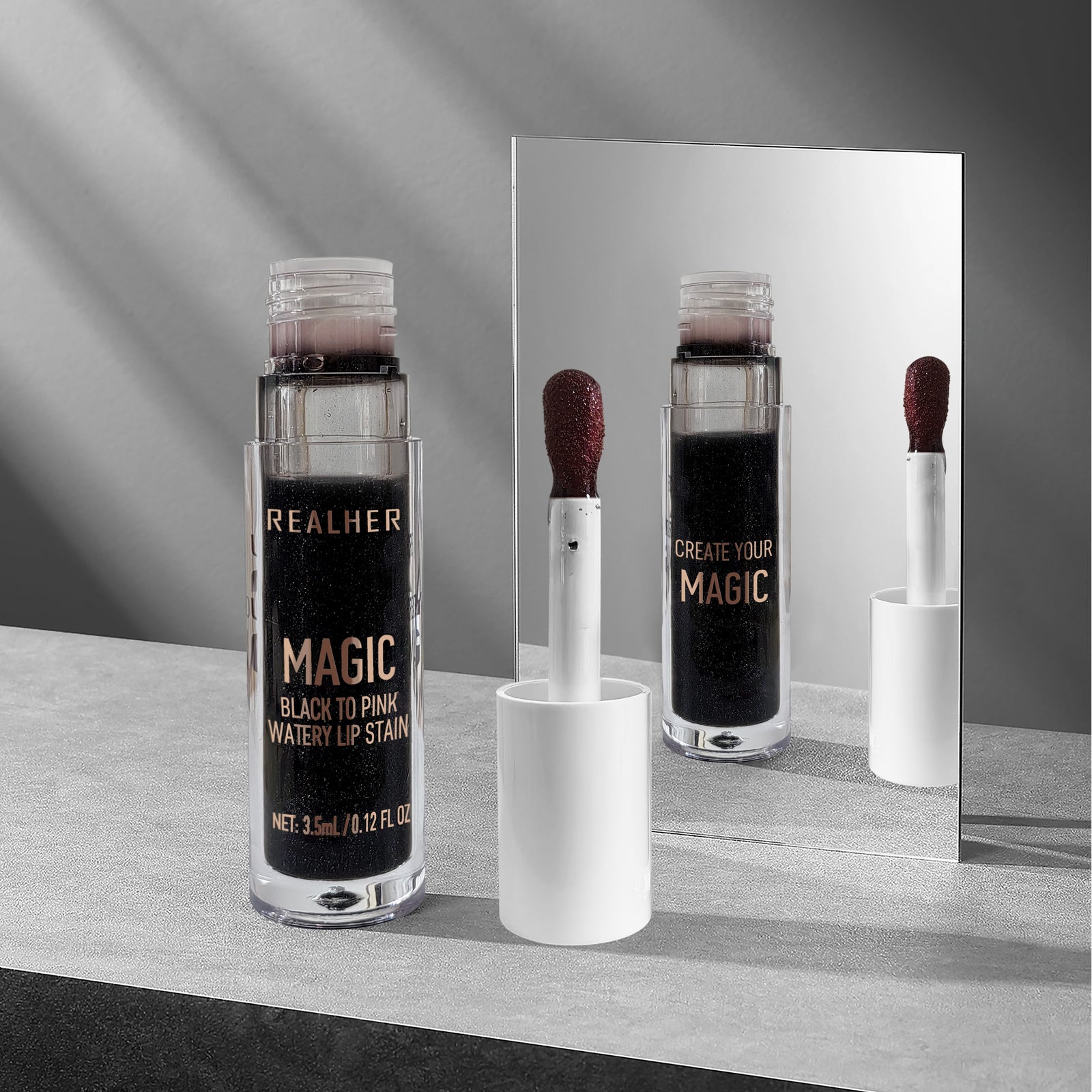 MAGIC BLACK TO PINK LIP STAIN | REALHER Makeup Guide – LORDE AND BELLE