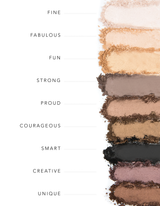 "Be Your Own Kind Of Beauty" Paleta de Sombras I