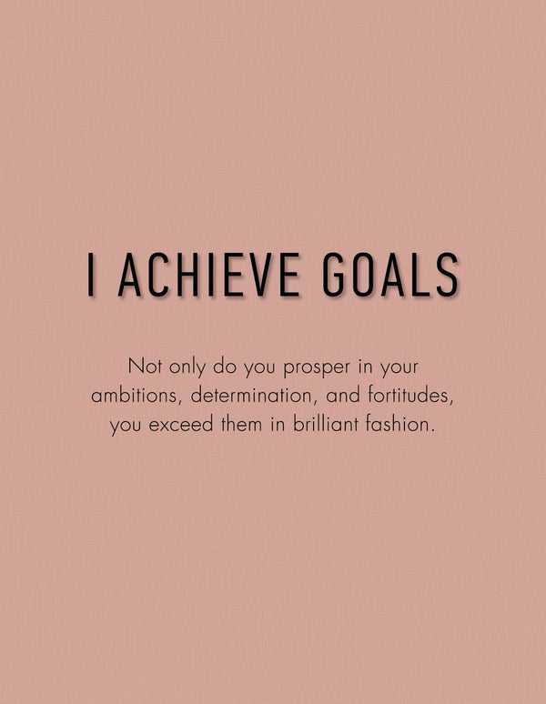 "I Achieve Goals" Brocha Vegana (iluminador)